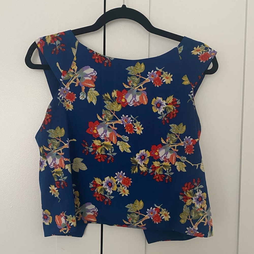 Walter Baker Floral Crop Top